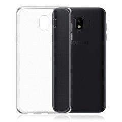 TPU чохол Strong Clear 0,5mm для Samsung J400 Galaxy J4 2018 Прозорий