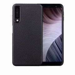 Защитный чехол Carbon TPU для Samsung A750 Galaxy A7 2018 Черный