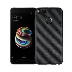 Захисний чохол Carbon TPU для Xiaomi Mi5x / Mi A1 Чорний