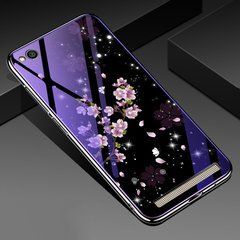 Захисний чохол Fantasy з глянцевими торцями для Xiaomi Redmi 5A (цвітіння) Фіолетовий