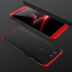 Захисний чохол GKK Full 360 для OnePlus 5T Чорний / Червоний