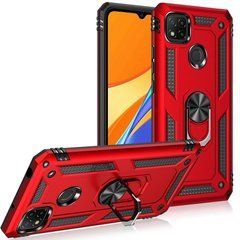 Захисний чохол Kvadrat Ring для Xiaomi Redmi 9C / Redmi 10A Червоний