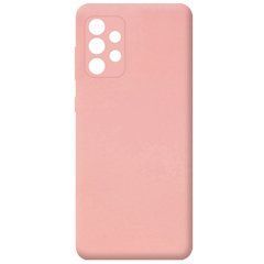 Защитный чехол Liquid Case Full Camera для Samsung A325F Galaxy A32 4G Бежевый