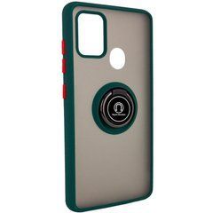 Защитный чехол Ring Buttons для Samsung M315F Galaxy M31 Зеленый