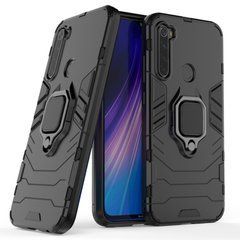 Защитный чехол Strong Guard Ring для Xiaomi Redmi Note 8 / Note 8 2021 Черный