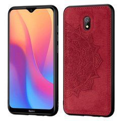 Защитный чехол Textile Decor для Xiaomi Redmi 8A Красный