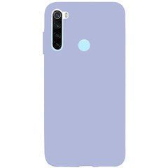 Защитный чехол TPU Softon для Xiaomi Redmi Note 8 / Note 8 2021 Сиреневый