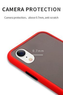 Защитный чехол Сolor Buttons для iPhone XR Красный