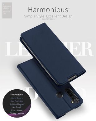 Чехол-книжка Dux Ducis для Xiaomi Redmi Note 8 / Note 8 2021 Синий