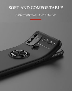 Защитный чехол Color Ring для Oppo A53 / A32 / A33 Черный