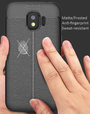 Защитный чехол Leather для Samsung J250 Galaxy J2 Pro 2018 Синий