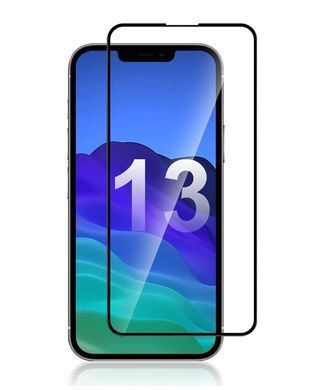 Защитное стекло 3D Plus для iPhone 13 / 13 Pro / 14 / 14 Pro Черный