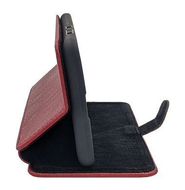 Чохол-книжка Leather Book для Huawei Honor X8a Червоний