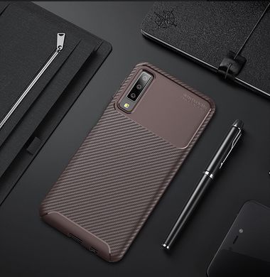 Защитный чехол iPaky Kaisy для Samsung A750 Galaxy A7 2018 Коричневый
