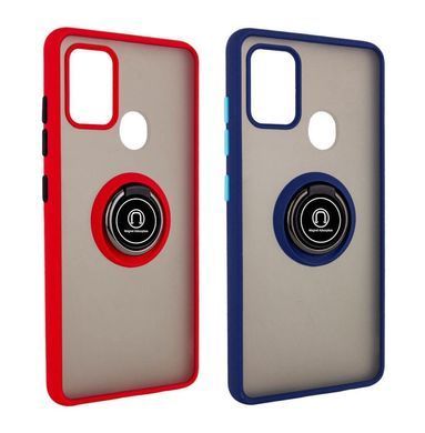 Защитный чехол Ring Buttons для Samsung M315F Galaxy M31 Синий
