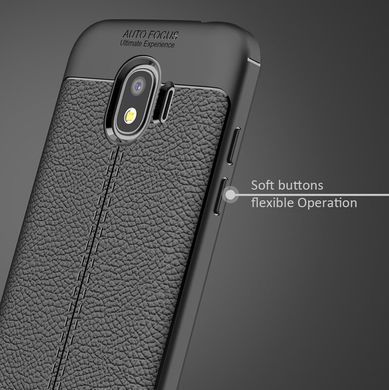 Защитный чехол Leather для Samsung J250 Galaxy J2 Pro 2018 Синий