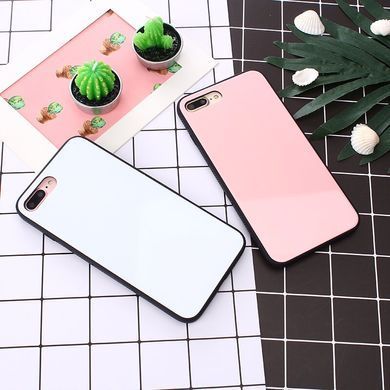 Защитный чехол Glass для iPhone 7 Plus / iPhone 8 Plus Черный