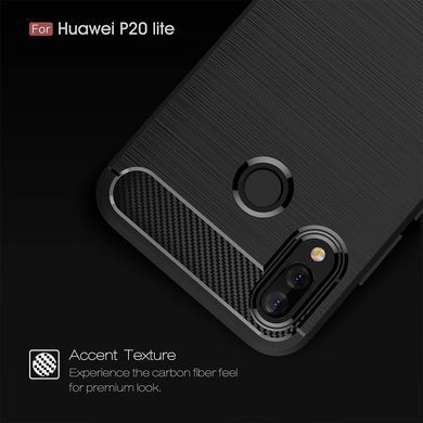 Захисний чохол iPaky Slim TPU для Huawei P20 Lite Чорний