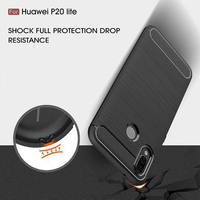 Захисний чохол iPaky Slim TPU для Huawei P20 Lite Чорний