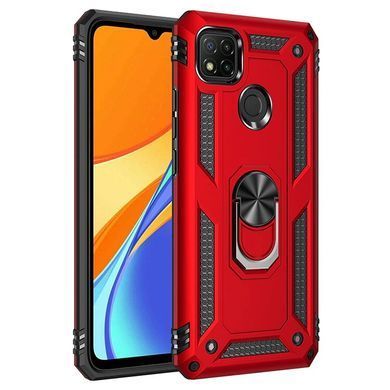 Захисний чохол Kvadrat Ring для Xiaomi Redmi 9C / Redmi 10A Червоний