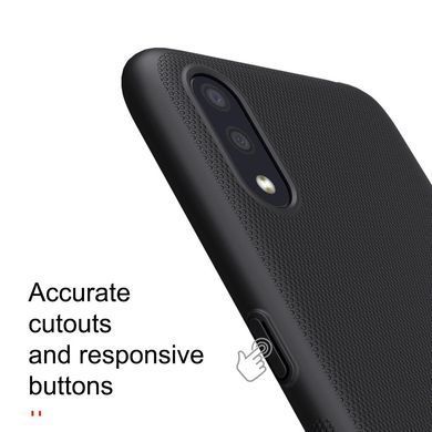 Захисний чохол Nillkin Frosted Shield для Samsung A015F Galaxy A01 Чорний