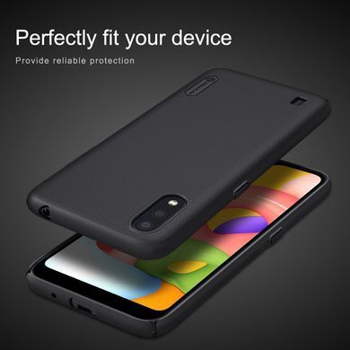 Захисний чохол Nillkin Frosted Shield для Samsung A015F Galaxy A01 Чорний