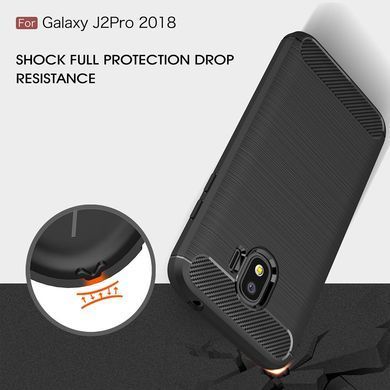 Защитный чехол Slim TPU для Samsung J250 Galaxy J2 Pro 2018 Черный