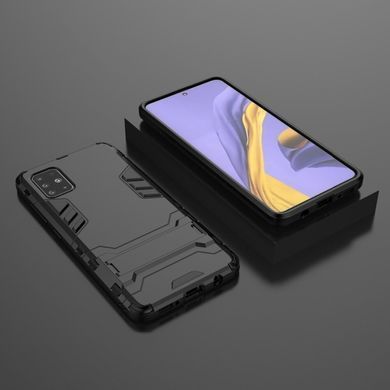 Защитный чехол Strong Guard для Samsung A715F Galaxy A71 2020 Черный