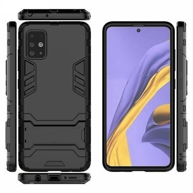 Защитный чехол Strong Guard для Samsung A715F Galaxy A71 2020 Черный