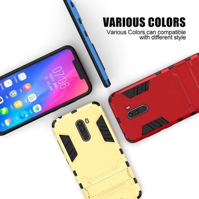 Защитный чехол Strong Guard для Xiaomi Pocophone F1 Серебристый
