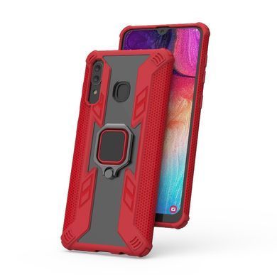 Защитный чехол Tetra Ring для Samsung A205F Galaxy A20 / A305F Galaxy A30 2019 Красный
