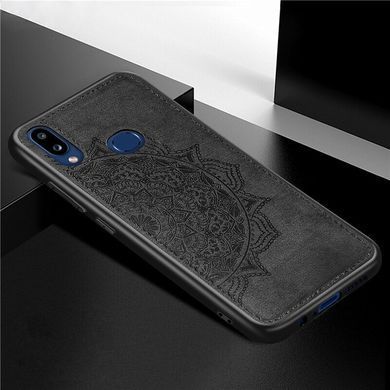 Захисний чохол Textile Decor для Samsung A107F Galaxy A10S / M017F Galaxy M01s Чорний