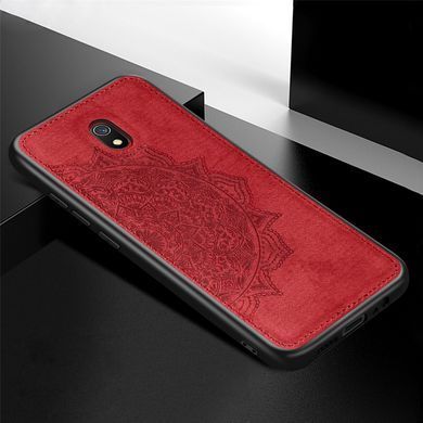 Защитный чехол Textile Decor для Xiaomi Redmi 8A Красный
