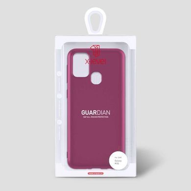 Захисний чохол X-level Guardian для Samsung M315F Galaxy M31 Бордовий