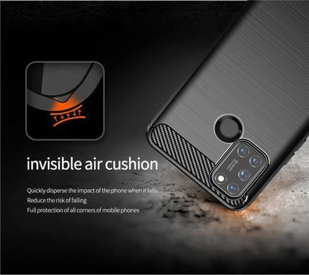 Захисний чохол Slim TPU для Realme 7i / C17 Чорний