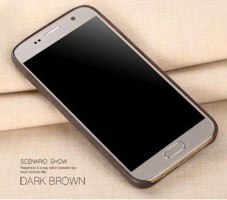 Защитный чехол X-level Vintage для Samsung G930F Galaxy S7 Коричневый
