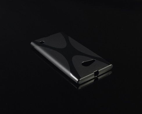 Чехол TPU X-line для Nokia Lumia 730 Черный