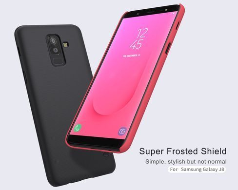 Защитный чехол Nillkin Frosted Shield для Samsung J810 Galaxy J8 2018 Черный