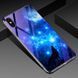 Защитный чехол Fantasy с глянцевыми торцами для iPhone XS Max (луна) Голубой