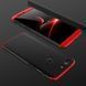 Захисний чохол GKK Full 360 для OnePlus 5T Чорний / Червоний