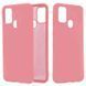 Защитный чехол Liquid Case Full Cover для Samsung M315F Galaxy M31 Розовый