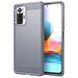 Защитный чехол Slim TPU для Xiaomi Redmi Note 10 Pro / 10 Pro Max Серый