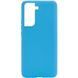 Защитный чехол TPU Softon для Samsung Galaxy S21 FE Голубой
