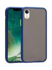 Защитный чехол Сolor Buttons для iPhone XR Синий