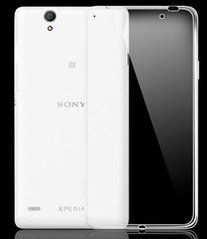 Захисний чохол Clear TPU для Sony Xperia C4 Прозорий