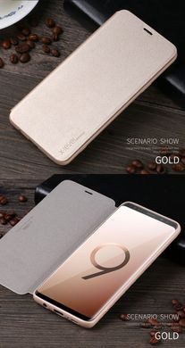 Чехол-книжка X-level FIB Color для Samsung G965F Galaxy S9 Plus Золотистый
