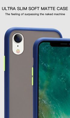 Защитный чехол Сolor Buttons для iPhone XR Синий