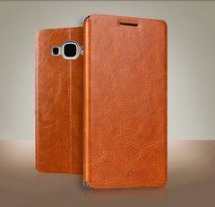 Чехол-книжка MOFI для Samsung A800H Galaxy A8 Коричневый