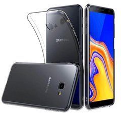 TPU чохол Strong Clear 0,5mm для Samsung J415 Galaxy J4 Plus 2018 Прозорий