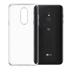 TPU чохол Strong Clear 0,5mm для LG Q7 / Q7a Прозорий